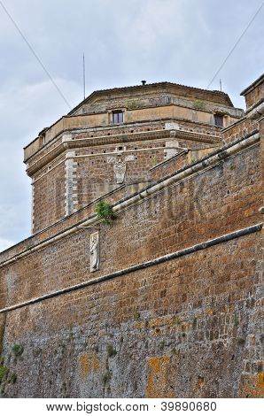 Forte Sangallo. Civita Castellana. Lazio. Itálie.