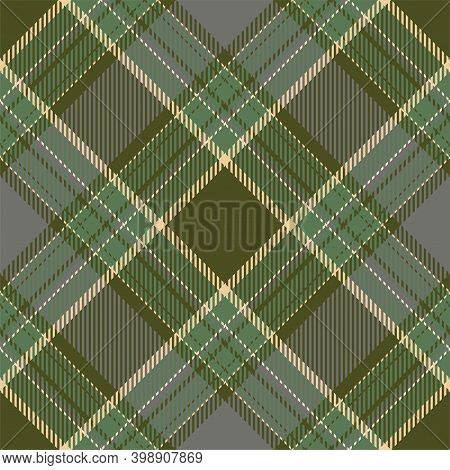 Tartan Scotland Seamless Plaid Pattern Vector. Retro Background Fabric. Vintage Check Color Square G