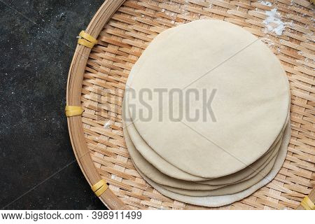 Rolled Uncooked Dough
