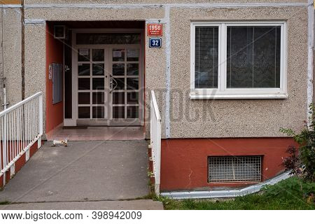 Prague. Czech Republic. 01/12/2020. Panelaks Or Buildings Constructed With Panels During Communist R