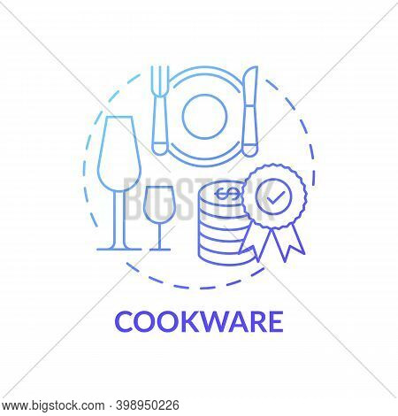 Cookware Concept Icon. Spending More For High Quality Product Idea Thin Line Illustration. Highest-p