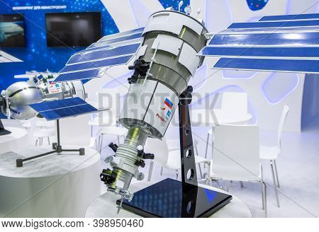 August 31, 2019, Moscow Region, Russia Russian Civilian Spacecraft For Earth Remote Sensing Resurs-p