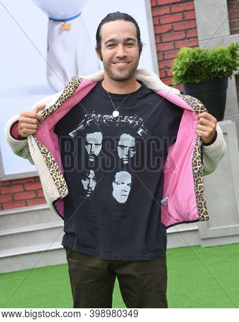 LOS ANGELES - JUN 02:  Pete Wentz {Object} arrives for âThe Secret Life Of Pets 2â  Premiere on June 02, 2019 0 in Westwood, CA                