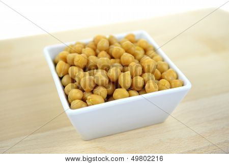 Closeup Chickpeas