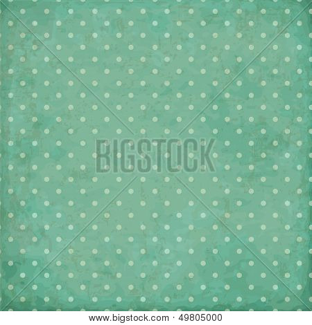 Vintage background. Polka dot
