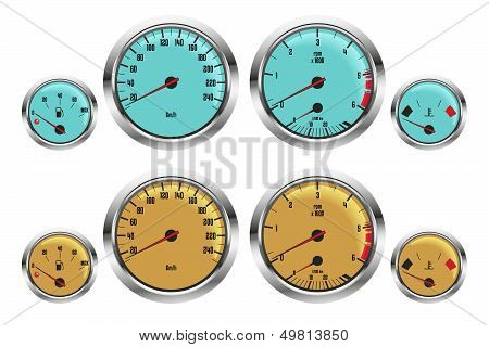 sport car gauges