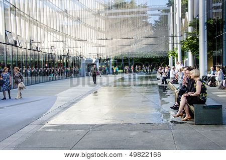 McCaw Hall Walkway in Seattle