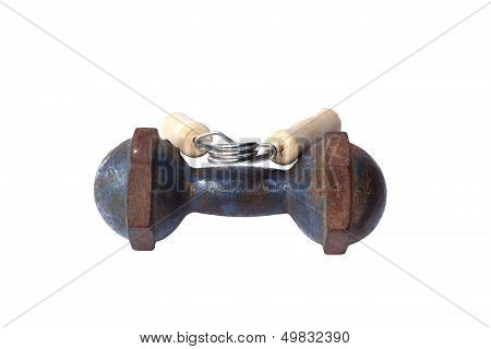 Hand Grippers And Iron Dumbbells
