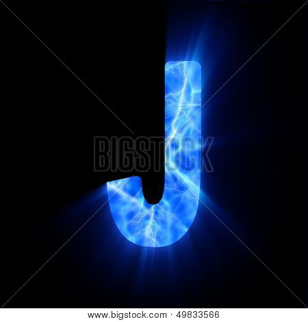 Plasma font.J