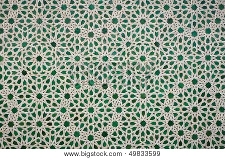 Moroccan Vintage Tile Background