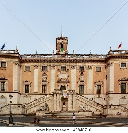 Piazza del Campidoglio in Rom