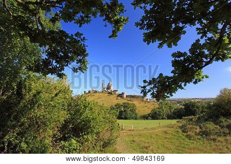 Corfe Castle Ruins