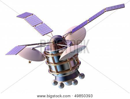 3D model of an artificial satellite of the Earth