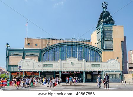 Coney Island Subway Station, New York