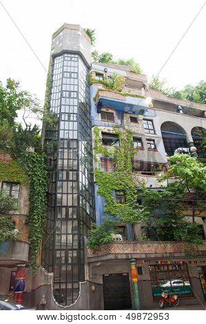 Hundertwasser House, Wien, Austria