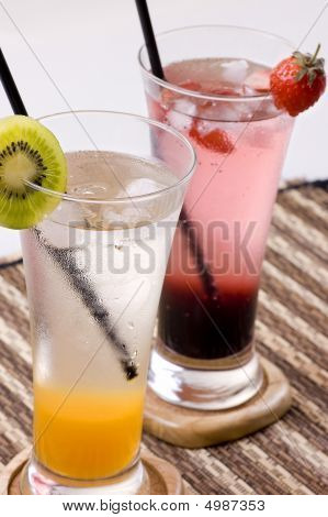 Orange et fraise de Squash