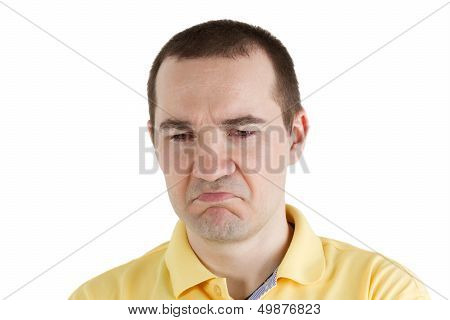 Man With A Grievance Expression
