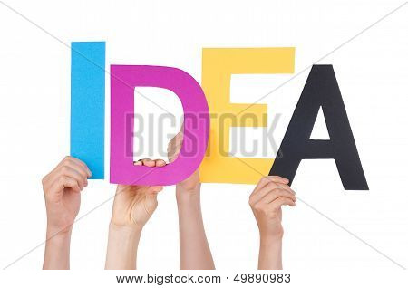 Hands Holding Idea