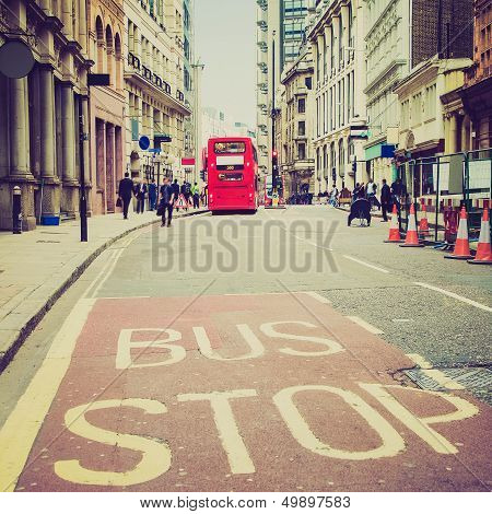 Retro Look City Of London