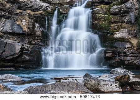 Cascade In A Spanish National Park 