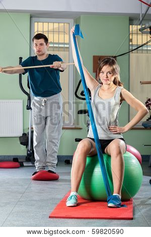 People In Fitness Center