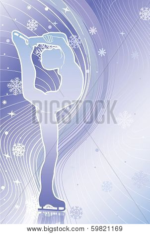 Man Figure Skates