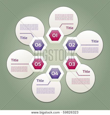 Vector Progress Background / Product choice or Version
