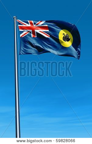 Flag Of Australian State Of Western Australia