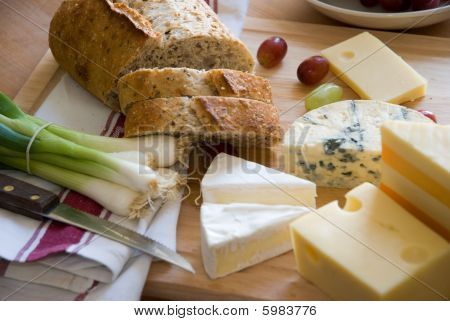 Auswahl an Käse