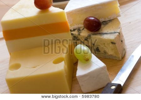 Auswahl an Käse