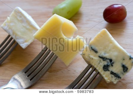 Auswahl an Käse