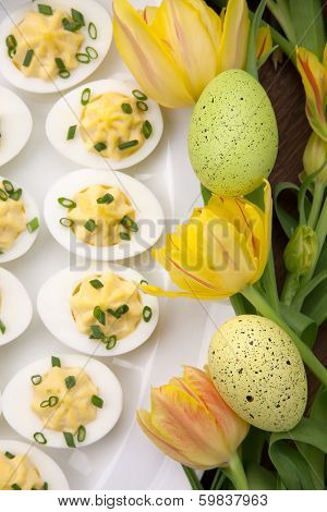 Deviled Eggs For Easter