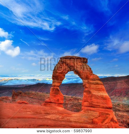 Arches National Park in Moab Utah USA