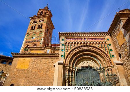 Aragon Teruel Mudejar Cathedral Santa MarÃ?Ã?Ã?ÃÂ­a Mediavilla UNESCO heritage in Spain