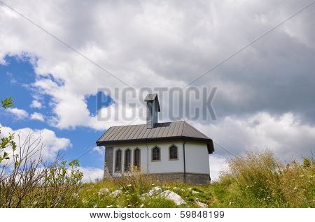 Mountain Matajur, Julian Alps in Italy and Slovenia, Europe