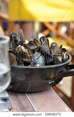 Cooked Mussels