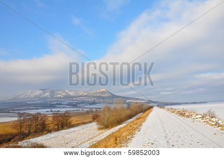 Winter forest on Schneeberg in Austria, Europe