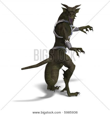 Fantasy Dragon Warrior