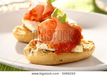 Geräucherter Lachs