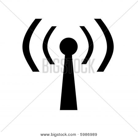 Trådløs hotspot tegn