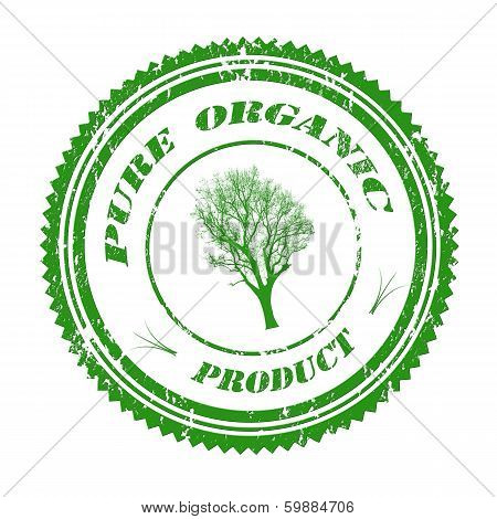 Pure Organic Stamp