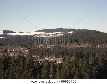 View From Hinterzarten Ski Jump