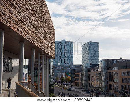 The Modern City Centre Of Almere, The Netherlands
