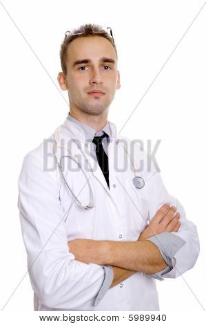 Retrato de un médico
