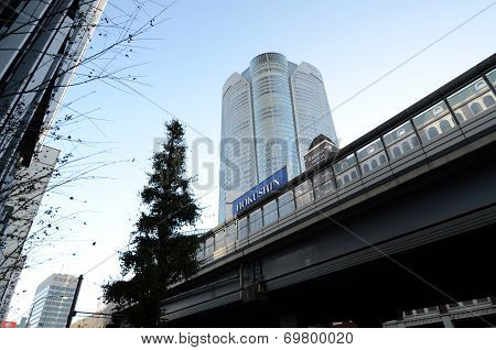 Tokyo, Japan - November 23, 2013:  Mori Tower In Roppongi Hills