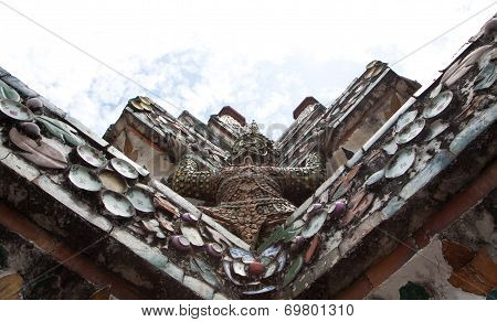 Uprisen View At Arun Temple Of Ramayana