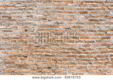 Red Brick Wall Background