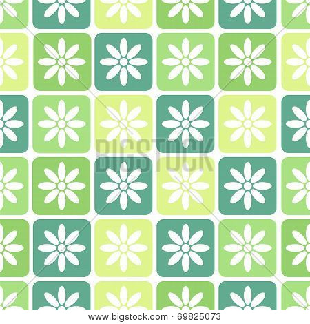 Abstract Seamless Floral Pattern