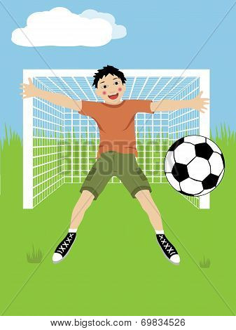 Young Soccer Player