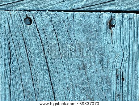 Old Grunge Weathered Blue Door